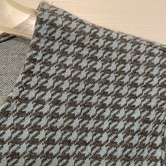 J. Jill Ponte Pullover Top Business Casual Houndstooth Pattern Small - Picture 3 of 12
